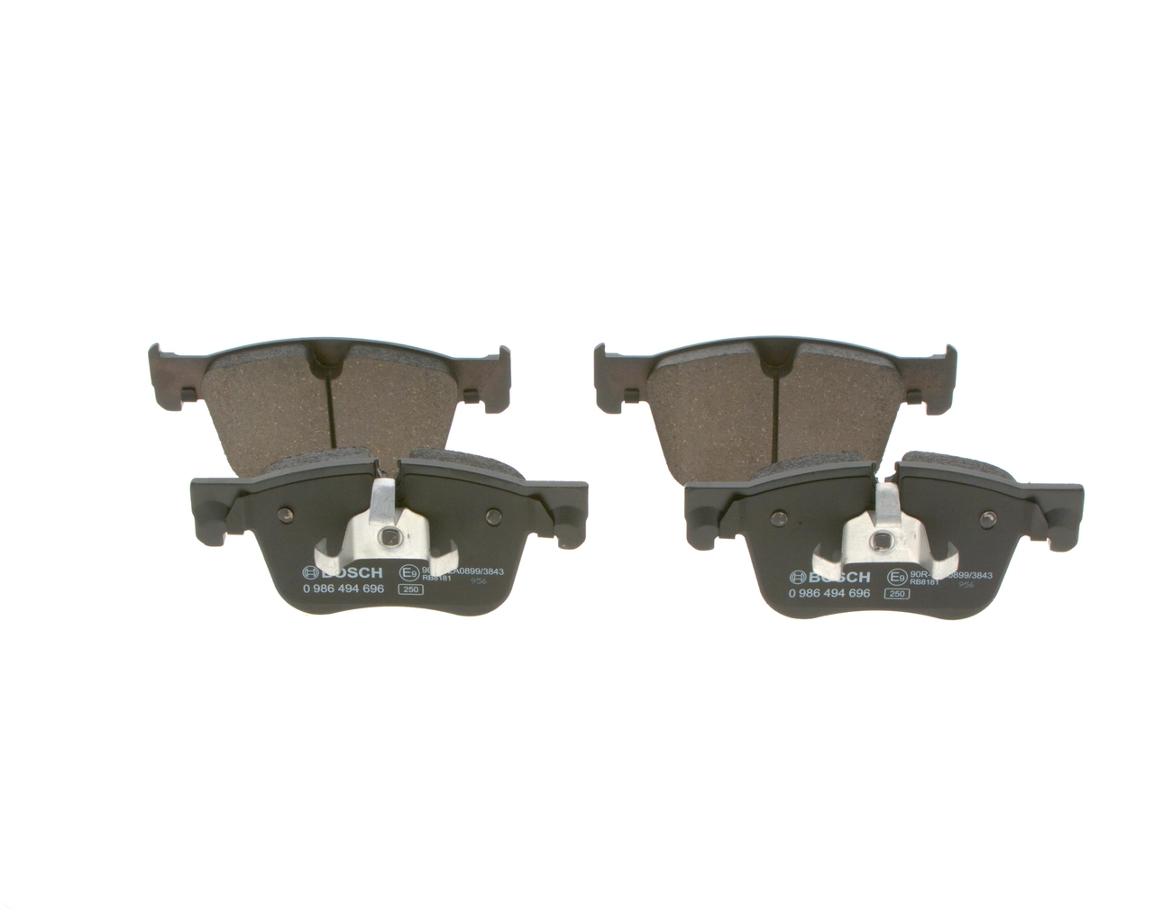 Купити 0986494696 Bosch Колодки гальмівні передні, дискові
