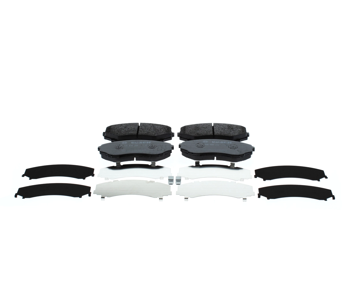 0986494204 Bosch Передні гальмівні колодки