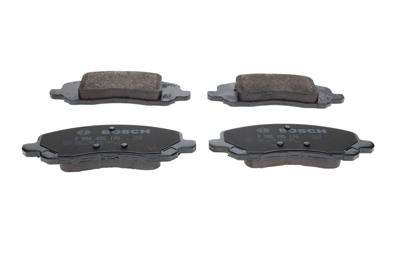 Гальмівні колодки Bosch 0986495170 ціна, від 32.72 USD