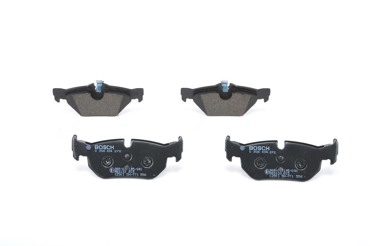 Задні гальмівні колодки Bosch 0986494272 ціна, від 28.63 USD