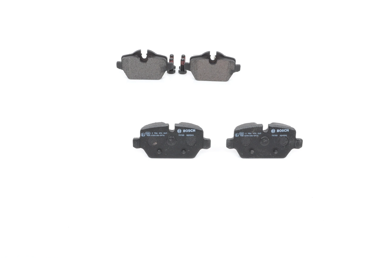 Купити 0986494269 Bosch Задні колодки