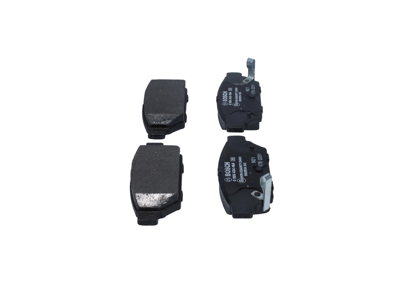 Задні гальмівні колодки Bosch 0986424464 ціна, від 19.00 USD