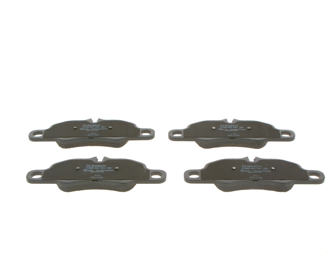 Передні тормозні колодки 0986494784 Bosch