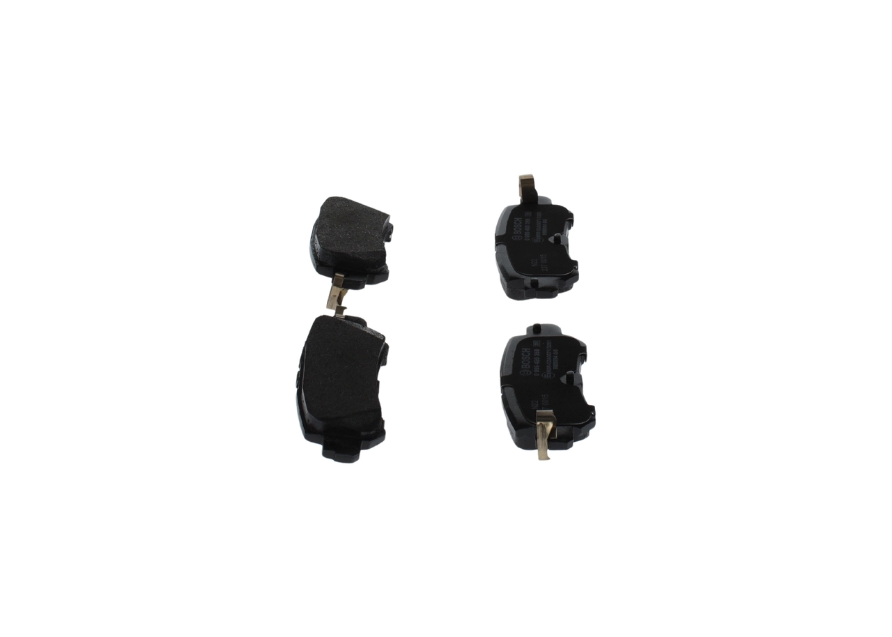 0986495368 Bosch Колодки гальмівні задні, дискові