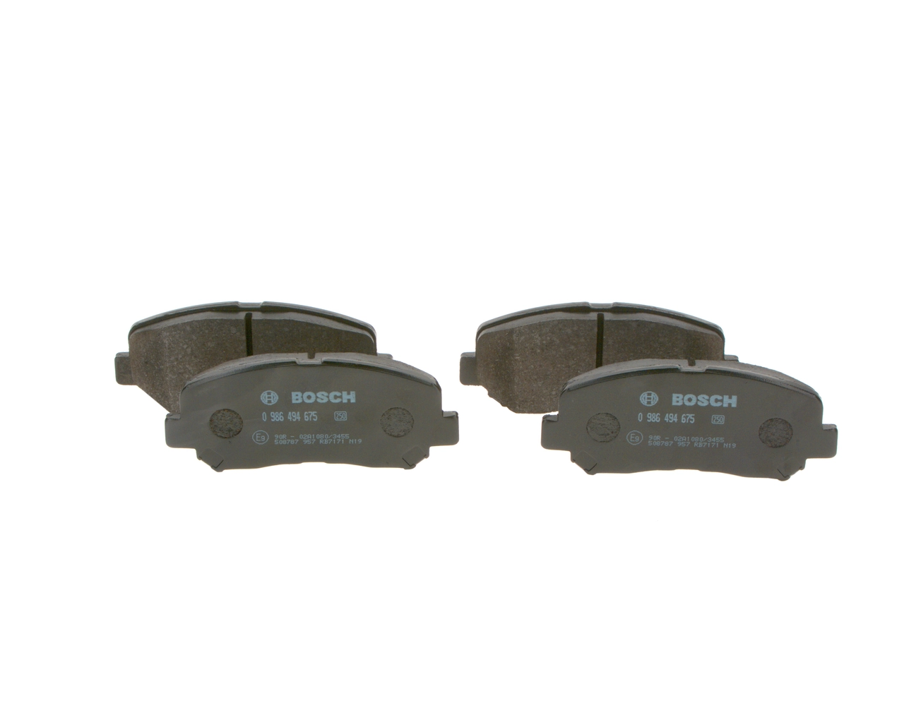 Передні тормозні колодки 0986494675 Bosch