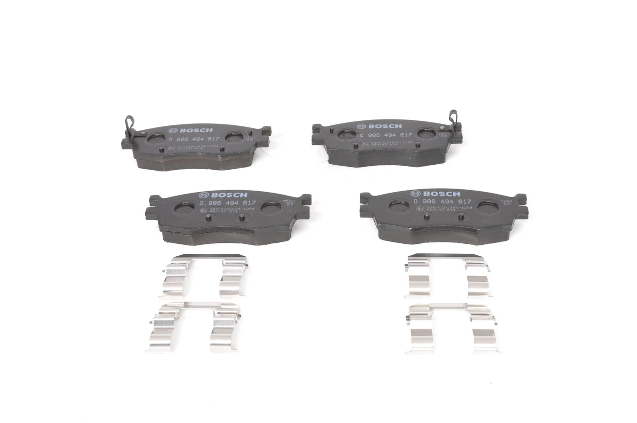 0986494617 Bosch Передні гальмівні колодки