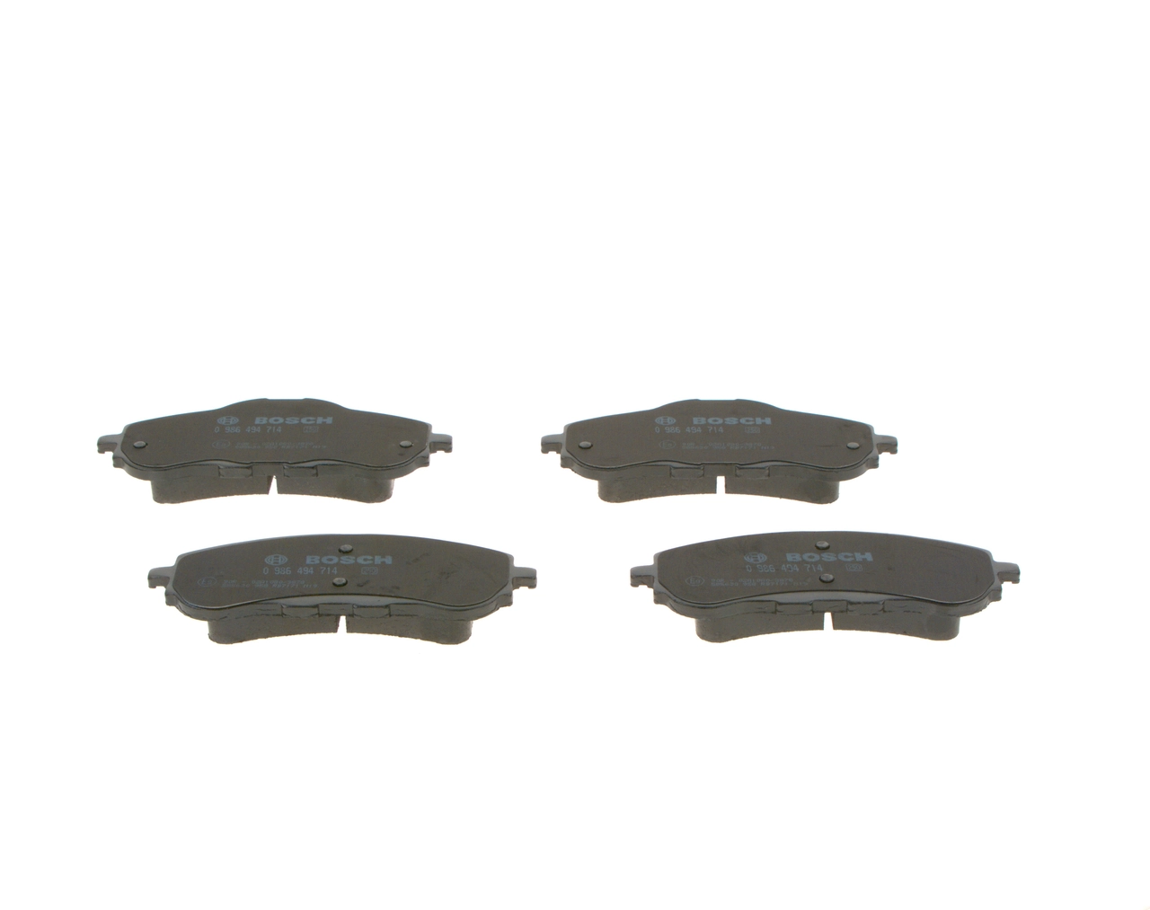Купити 0986494714 Bosch Колодки гальмівні передні, дискові