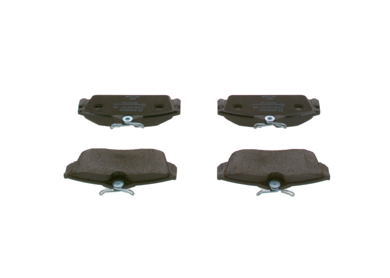 0986424781 Bosch Передні гальмівні колодки