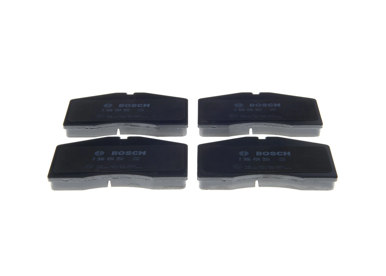 Купити 0986494950 Bosch Колодки гальмівні передні, дискові