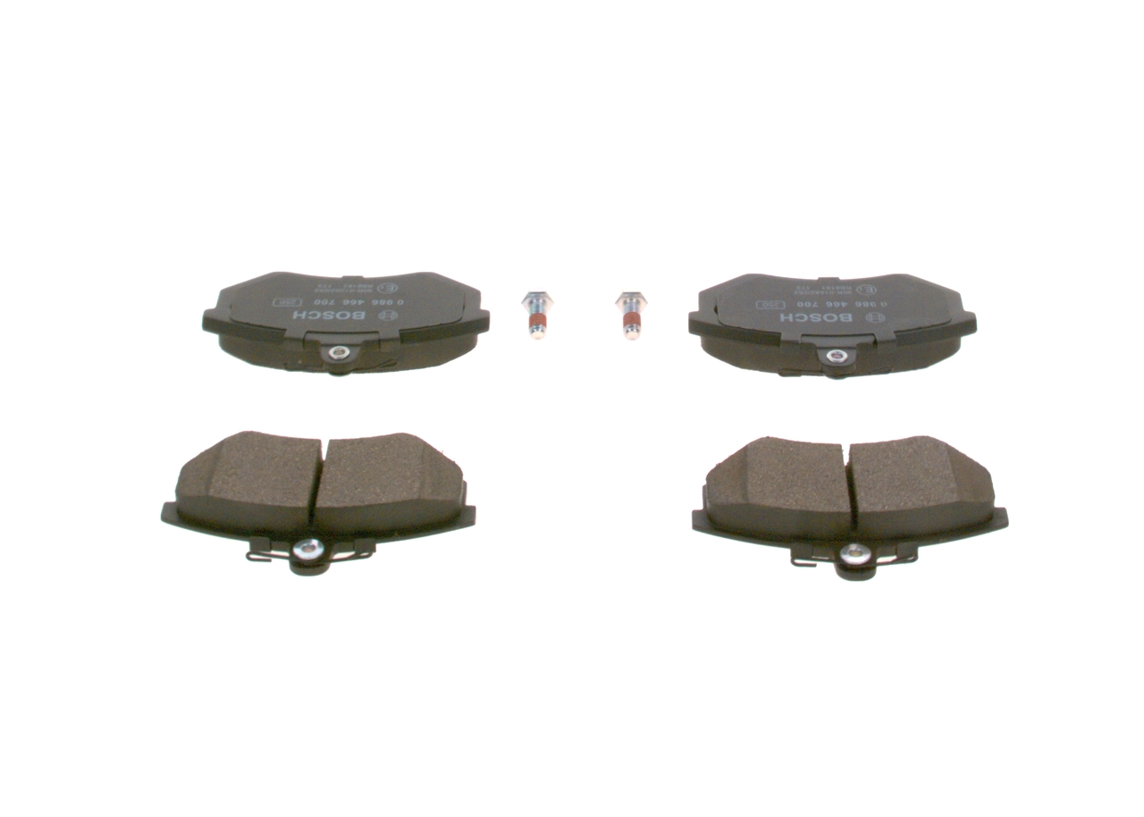 0986466700 Bosch Передні гальмівні колодки