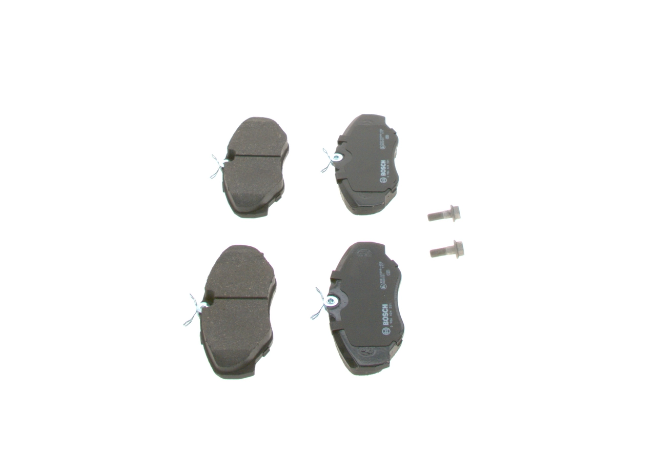 Купити 0986424531 Bosch Колодки гальмівні передні, дискові