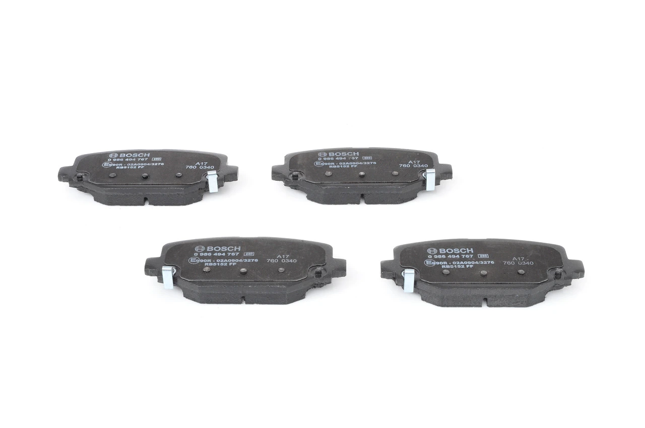 Задні дискові колодки Bosch 0986494767