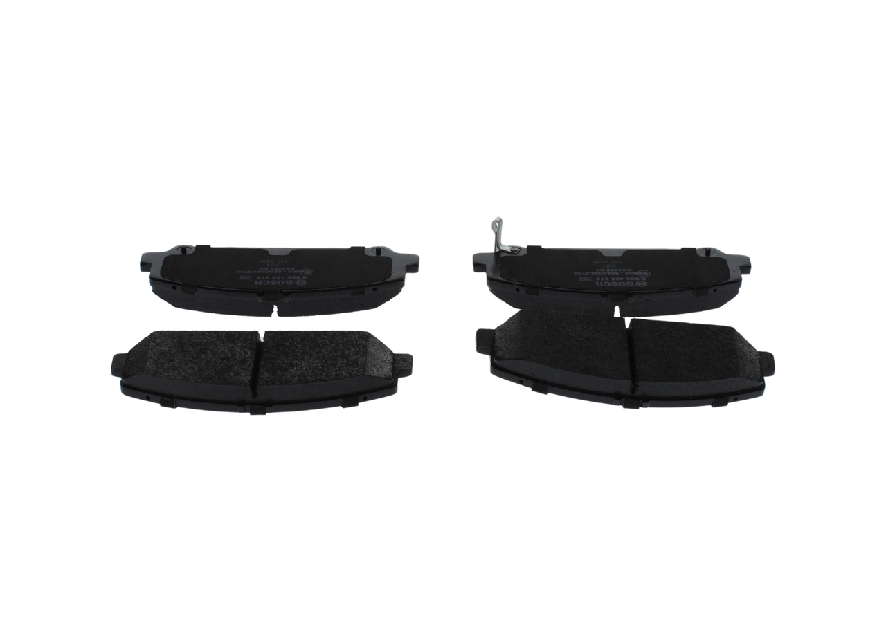 0986495375 Bosch Передні гальмівні колодки