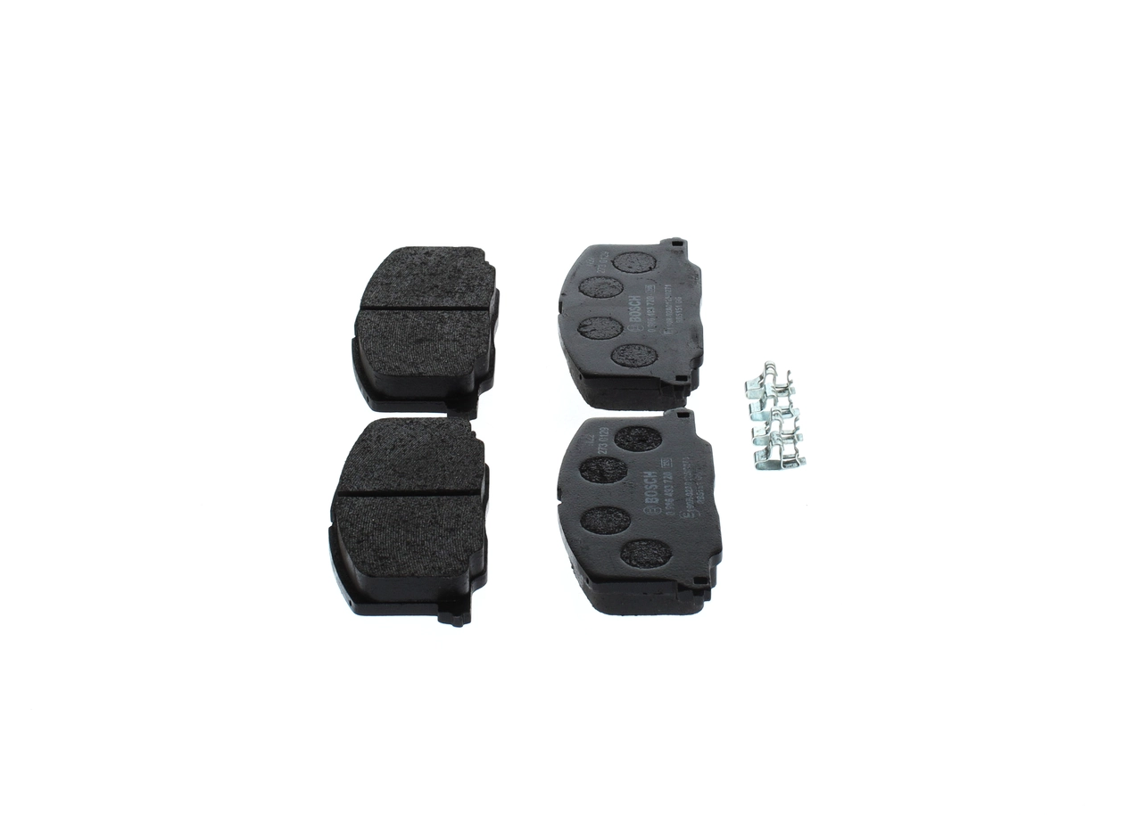 0986493720 Bosch Передні гальмівні колодки
