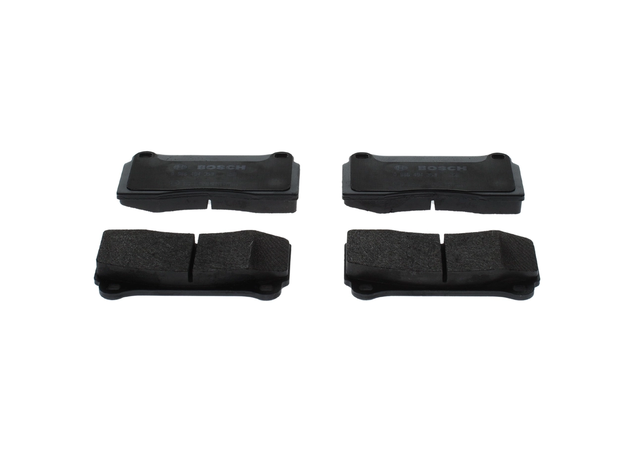 0986494353 Bosch Передні гальмівні колодки