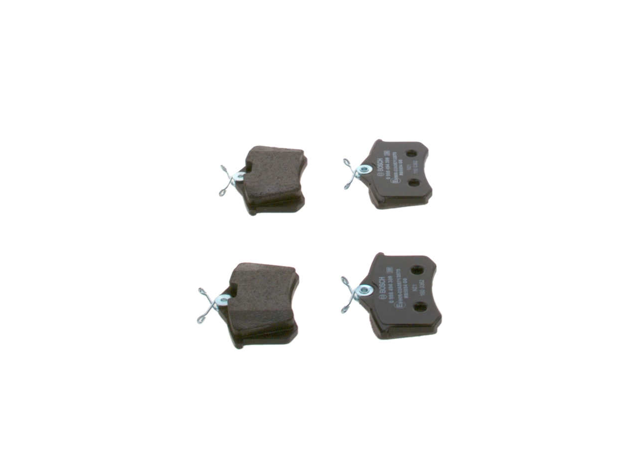 0986494399 Bosch Колодки гальмівні задні, дискові
