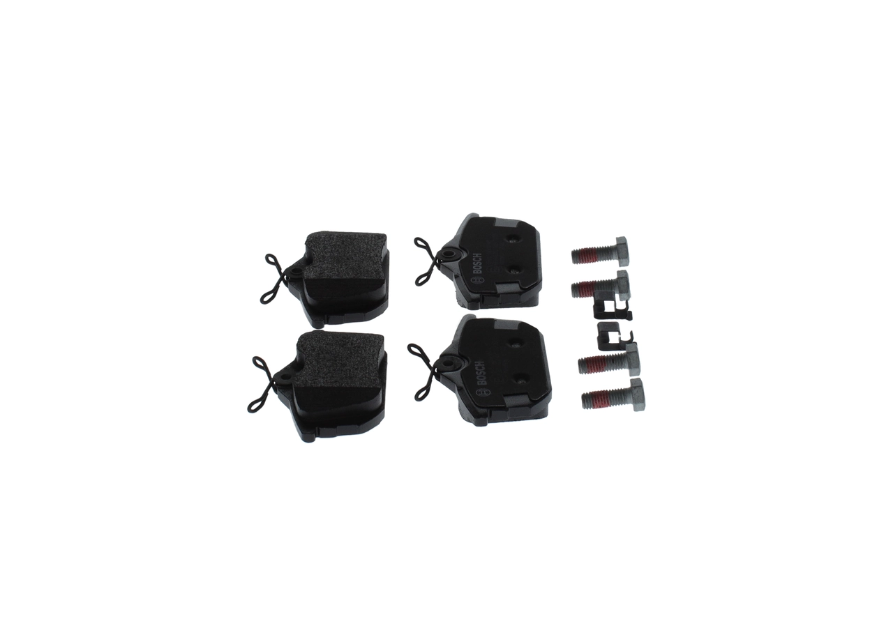 Задні гальмівні колодки Bosch 0986424427 ціна, від 23.56 USD