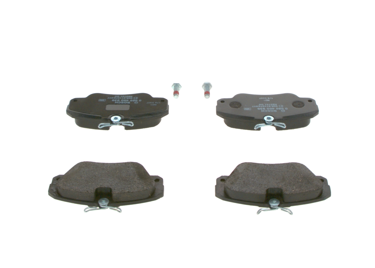 0986460939 Bosch Передні гальмівні колодки