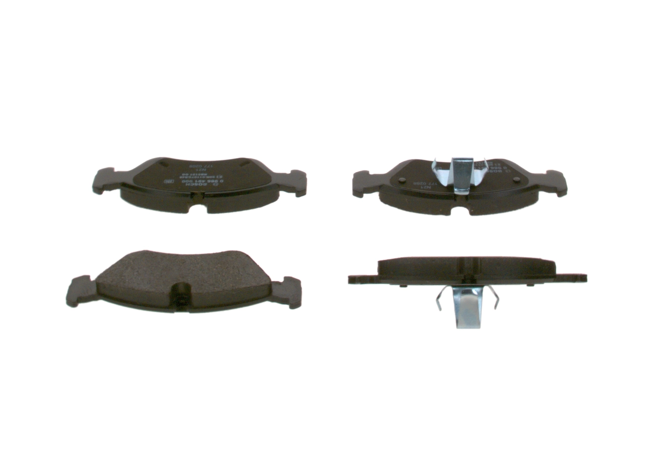 Купити 0986491900 Bosch Колодки гальмівні передні, дискові