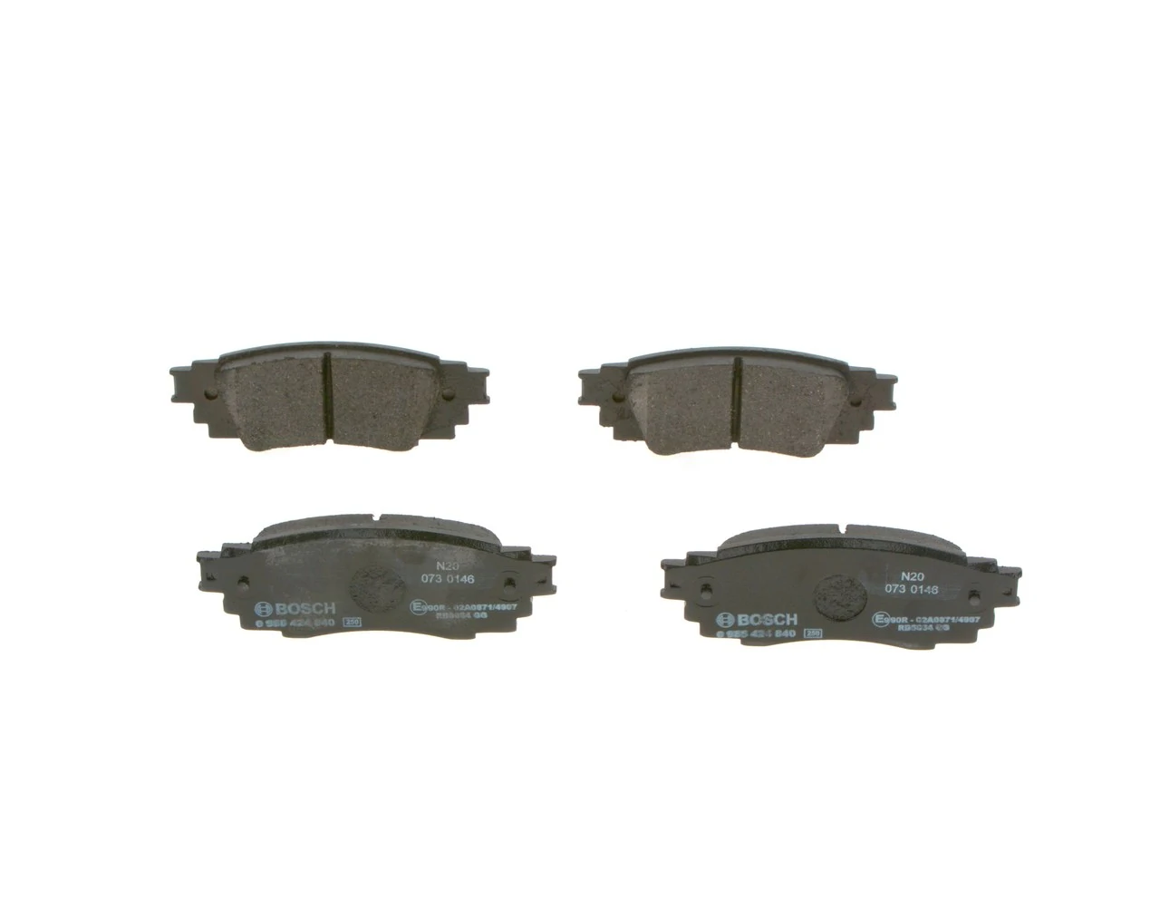 Задні дискові колодки Bosch 0986424840