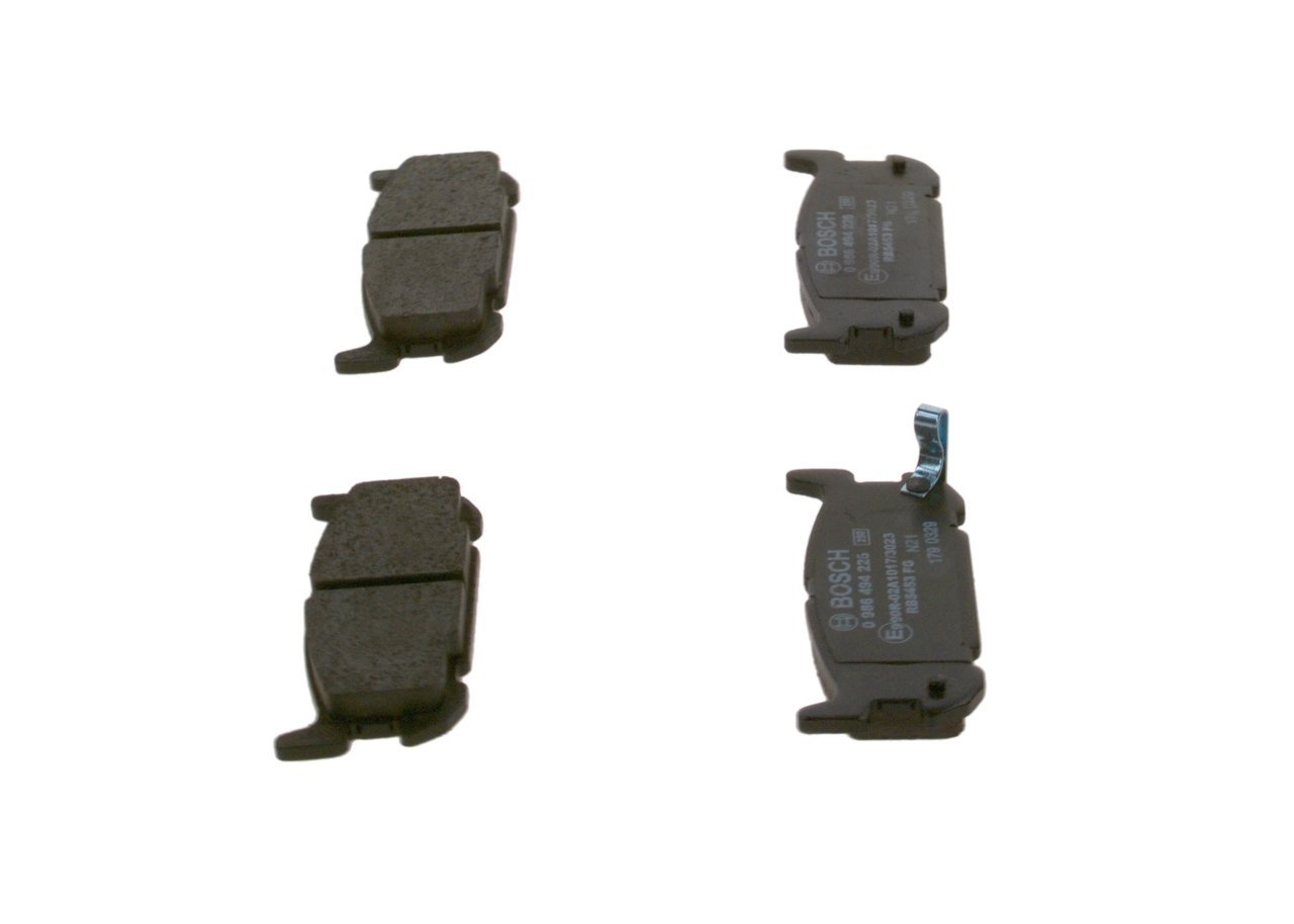 Задні гальмівні колодки 0986494226 Bosch
