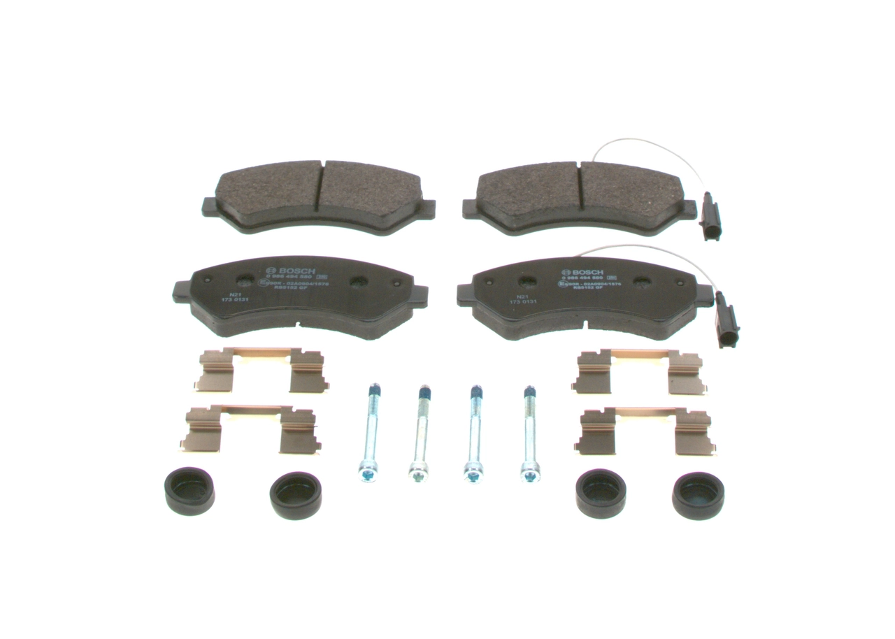 Гальмівні колодки Bosch 0986494580 ціна, від 28.06 USD