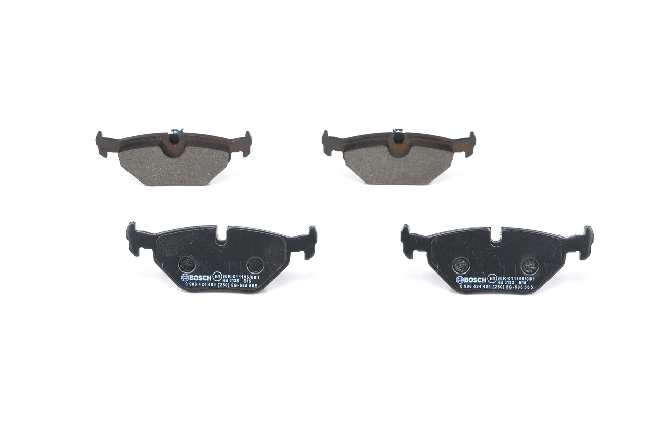 Задні гальмівні колодки Bosch 0986424484 ціна, від 23.90 USD