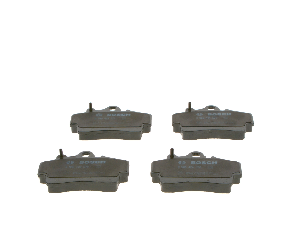 Купити 0986424570 Bosch Колодки гальмівні передні, дискові
