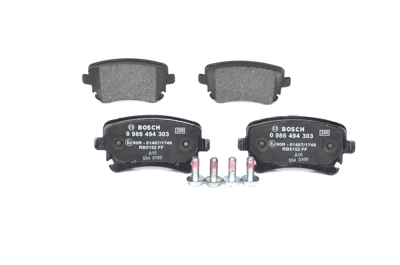 Задні дискові колодки Bosch 0986494303