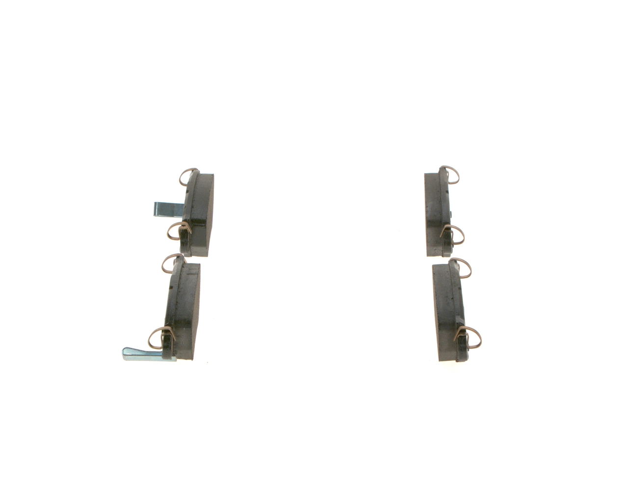 0986495250 Bosch Колодки гальмівні задні, дискові