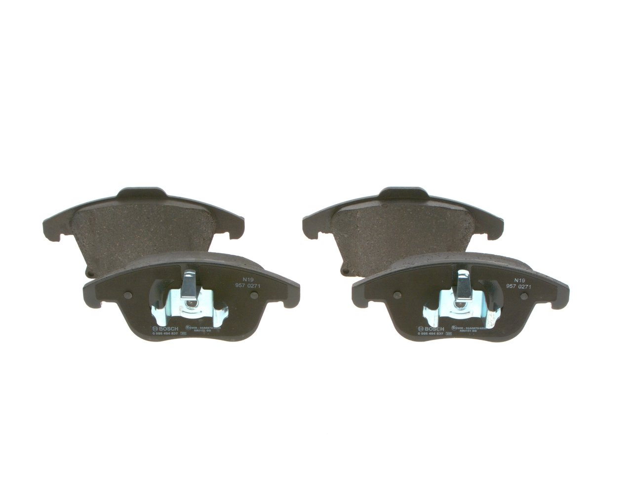 Гальмівні колодки Bosch 0986494837 ціна, від 49.06 USD