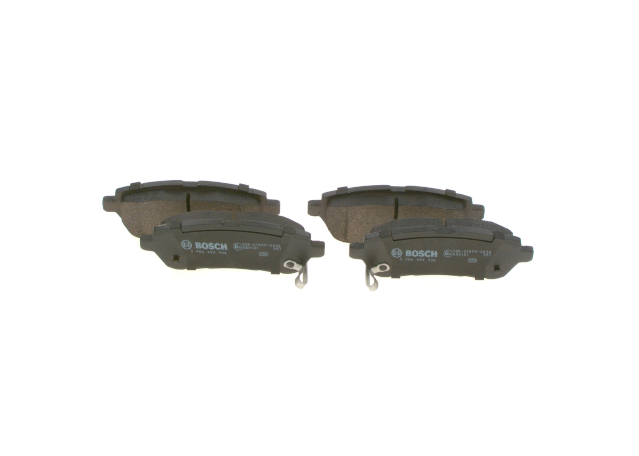 Купити 0986494904 Bosch Колодки гальмівні передні, дискові