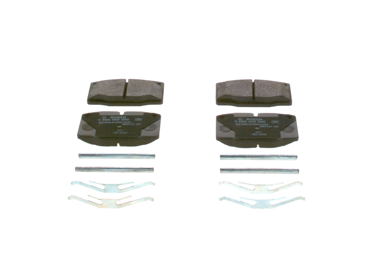 0986469390 Bosch Передні гальмівні колодки