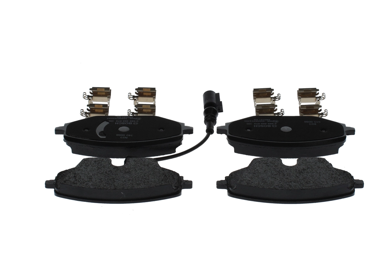 0986460072 Bosch Передні гальмівні колодки