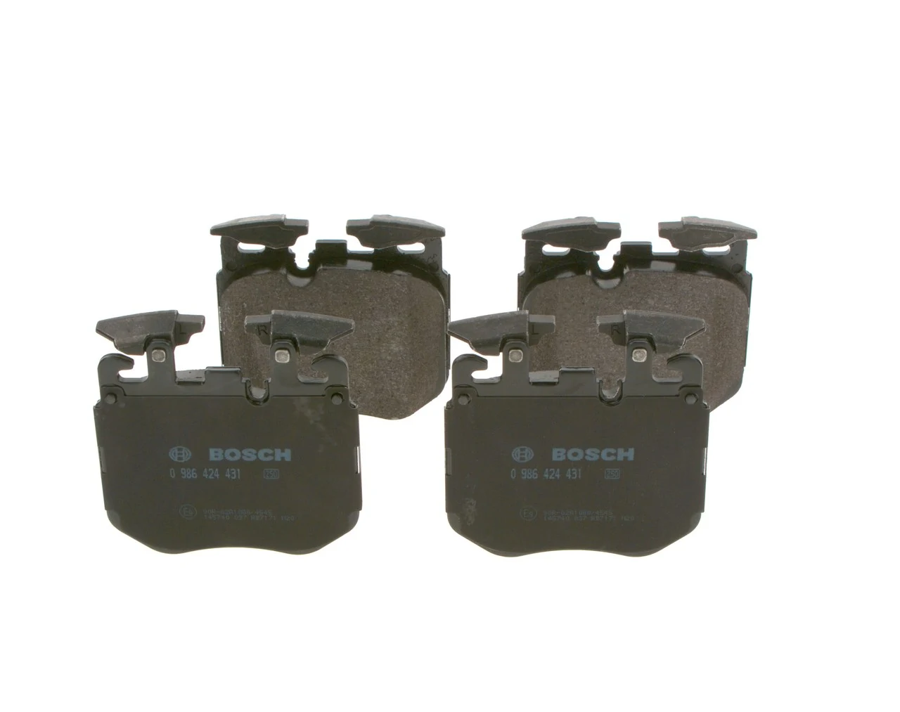 Передні тормозні колодки 0986424431 Bosch