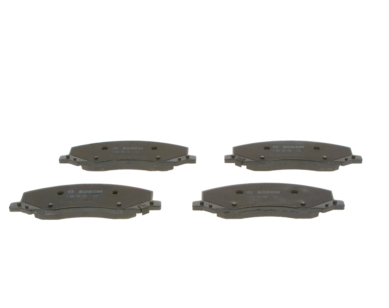 Передні тормозні колодки 0986494298 Bosch