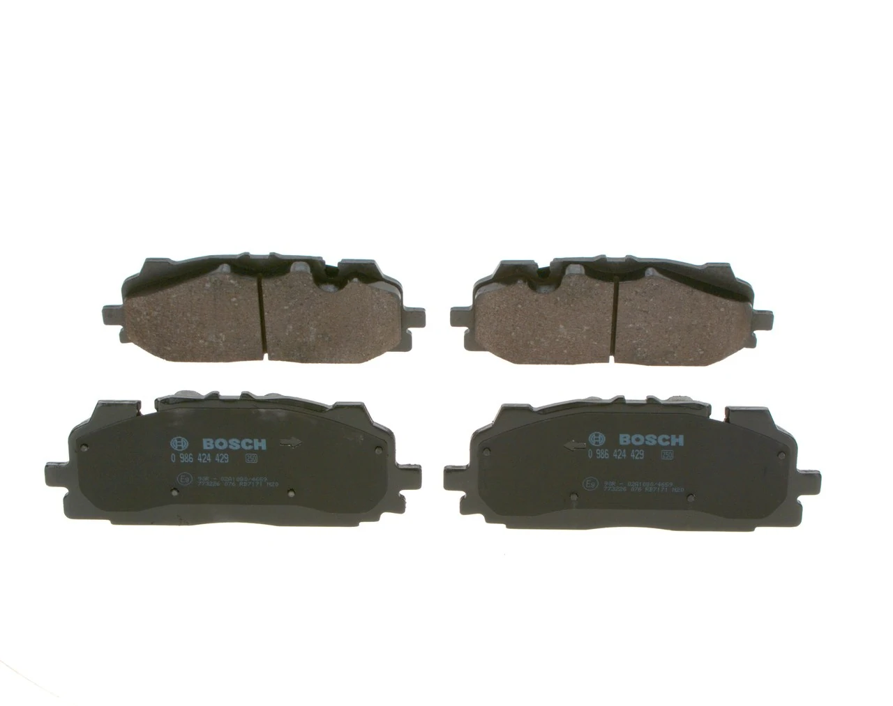 Гальмівні колодки Bosch 0986424429 ціна, від 66.37 USD
