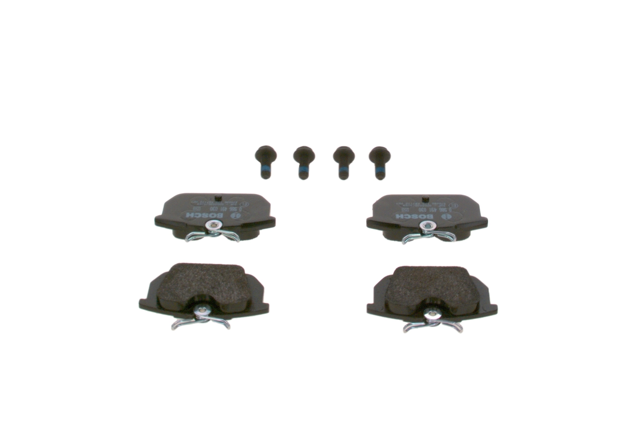 Купити 0986491030 Bosch Задні колодки