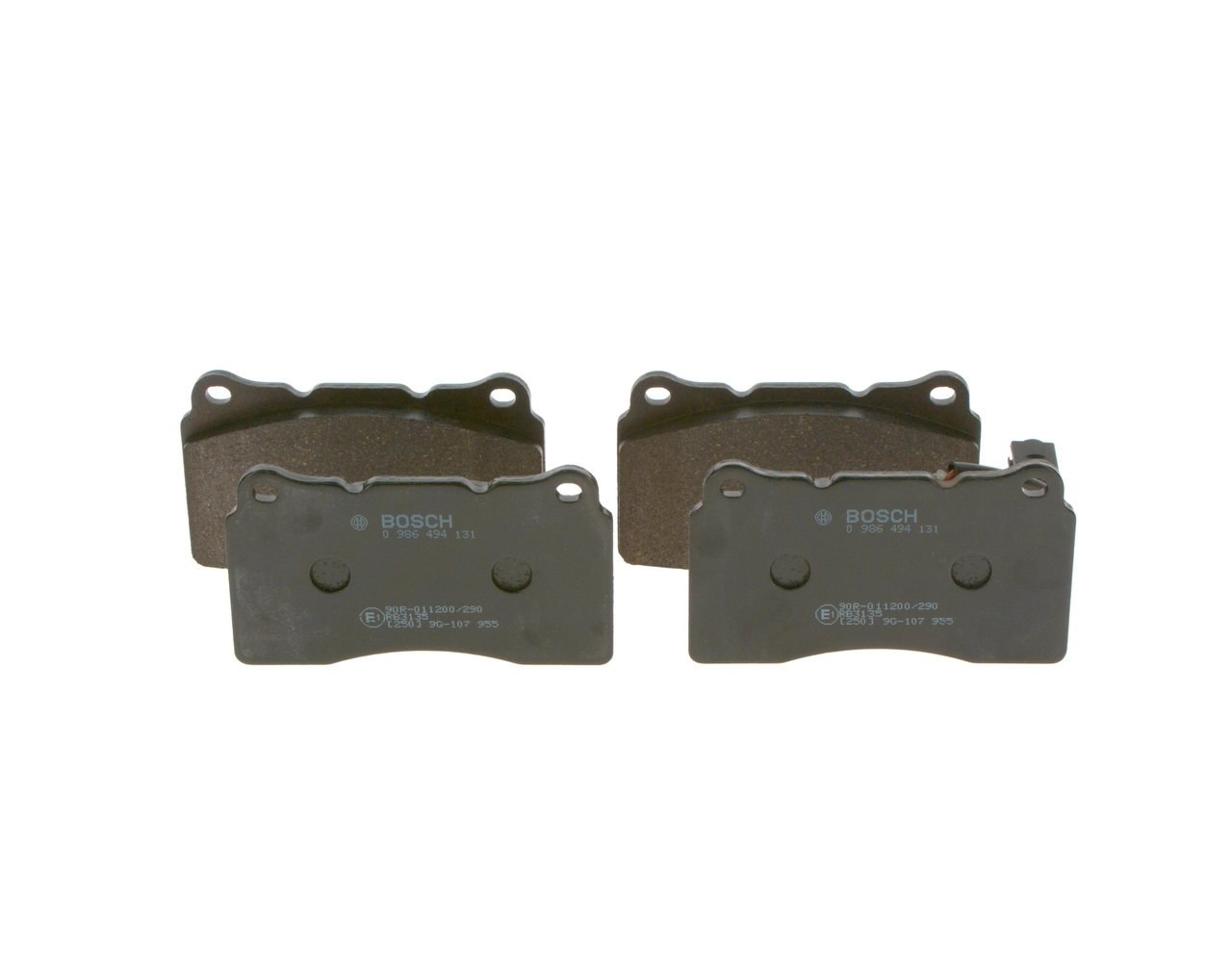 Купити 0986494131 Bosch Колодки гальмівні передні, дискові