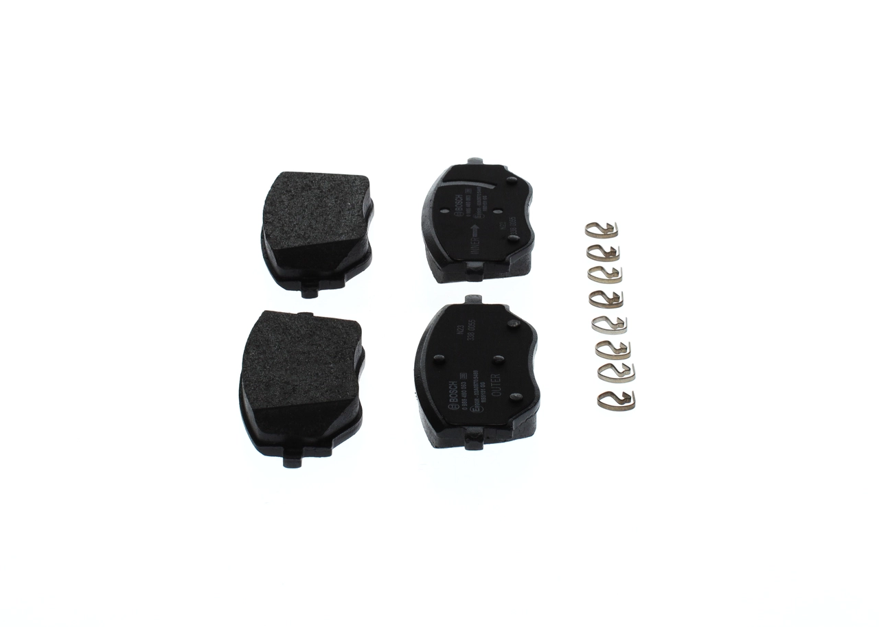 Гальмівні колодки Bosch 0986460063 ціна, від 24.66 USD