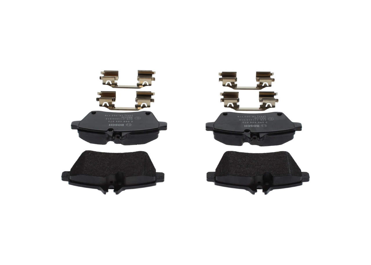 0986494570 Bosch Передні гальмівні колодки