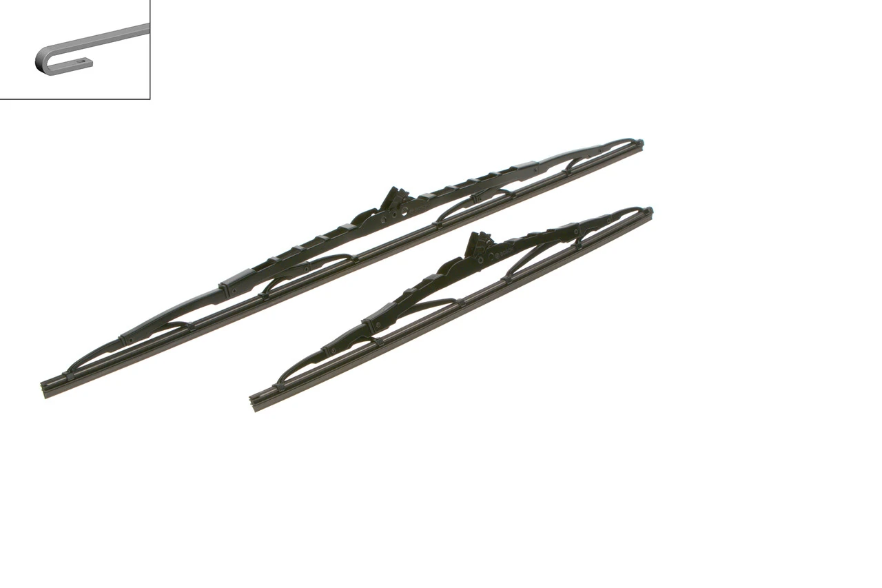 Щітка склоочисника лобового скла, водійська Bosch 3397010413