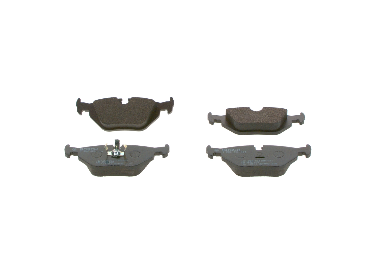 0986460964 Bosch Колодки гальмівні задні, дискові