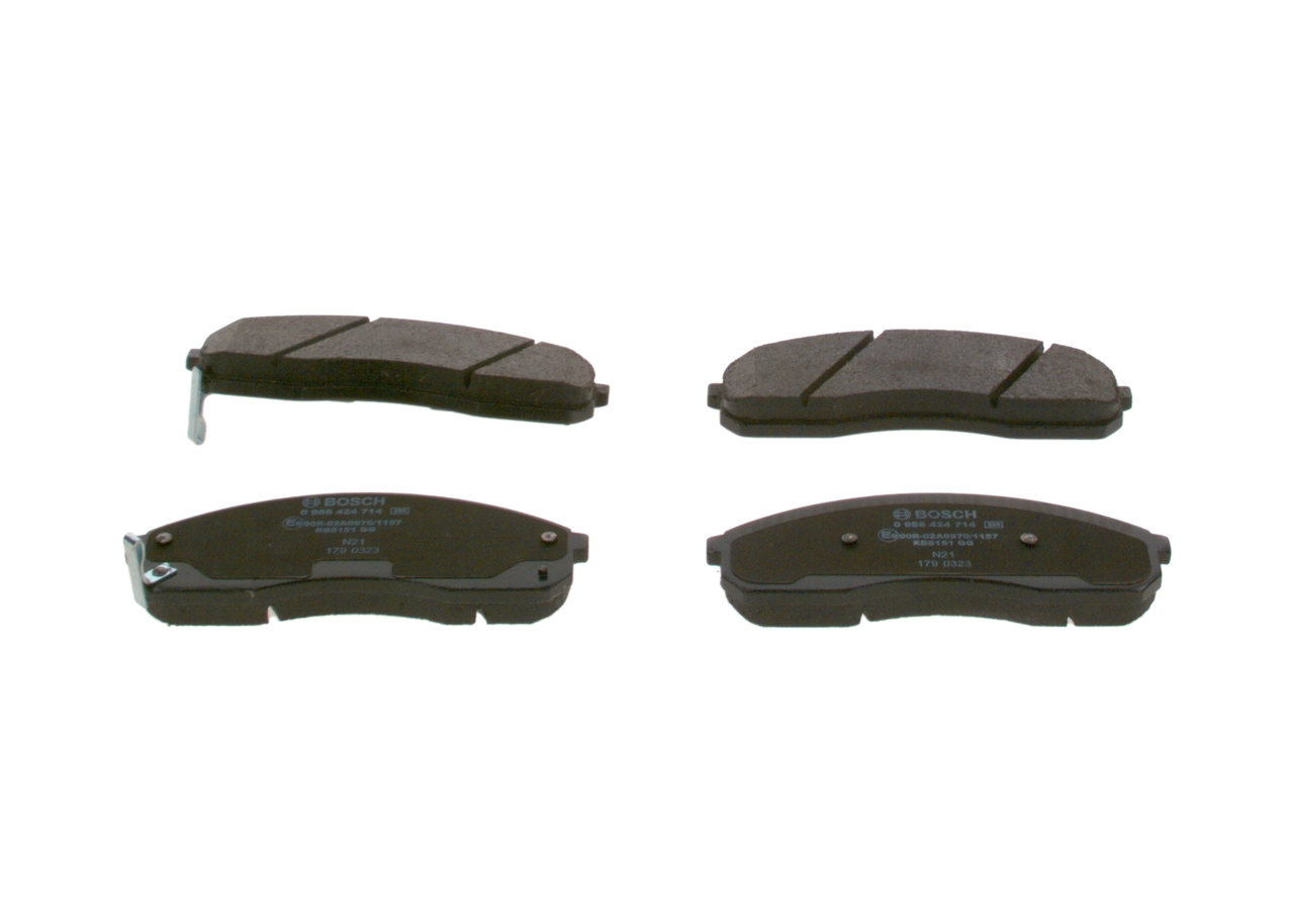 Гальмівні колодки Bosch 0986424714 ціна, від 21.68 USD