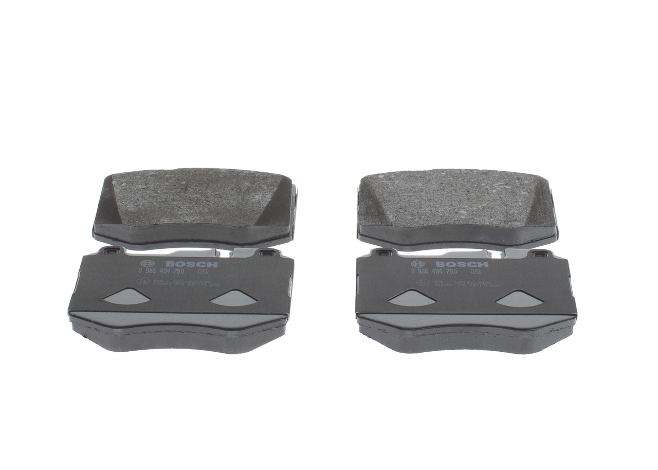 0986494750 Bosch Передні гальмівні колодки