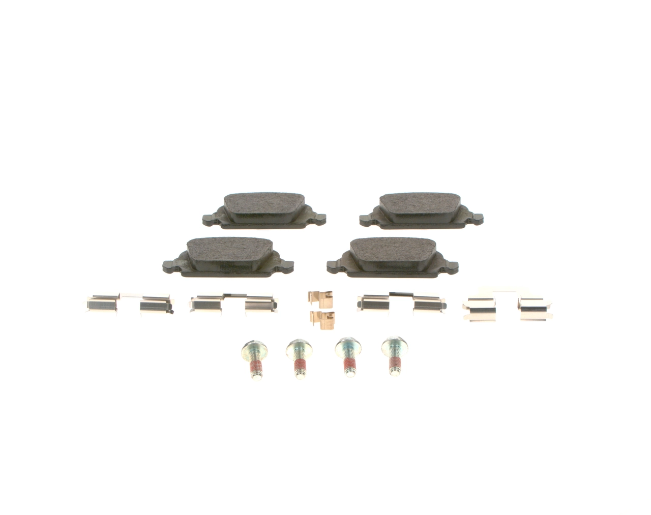 0986424528 Bosch Колодки гальмівні задні, дискові