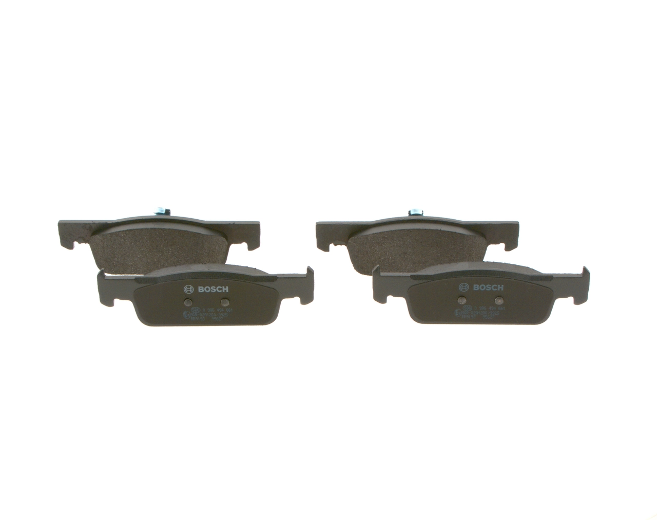Гальмівні колодки Bosch 0986494661 ціна, від 22.47 USD