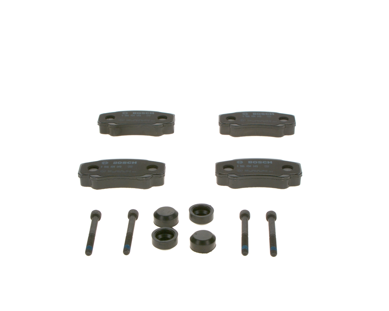 Купити 0986494049 Bosch Задні колодки