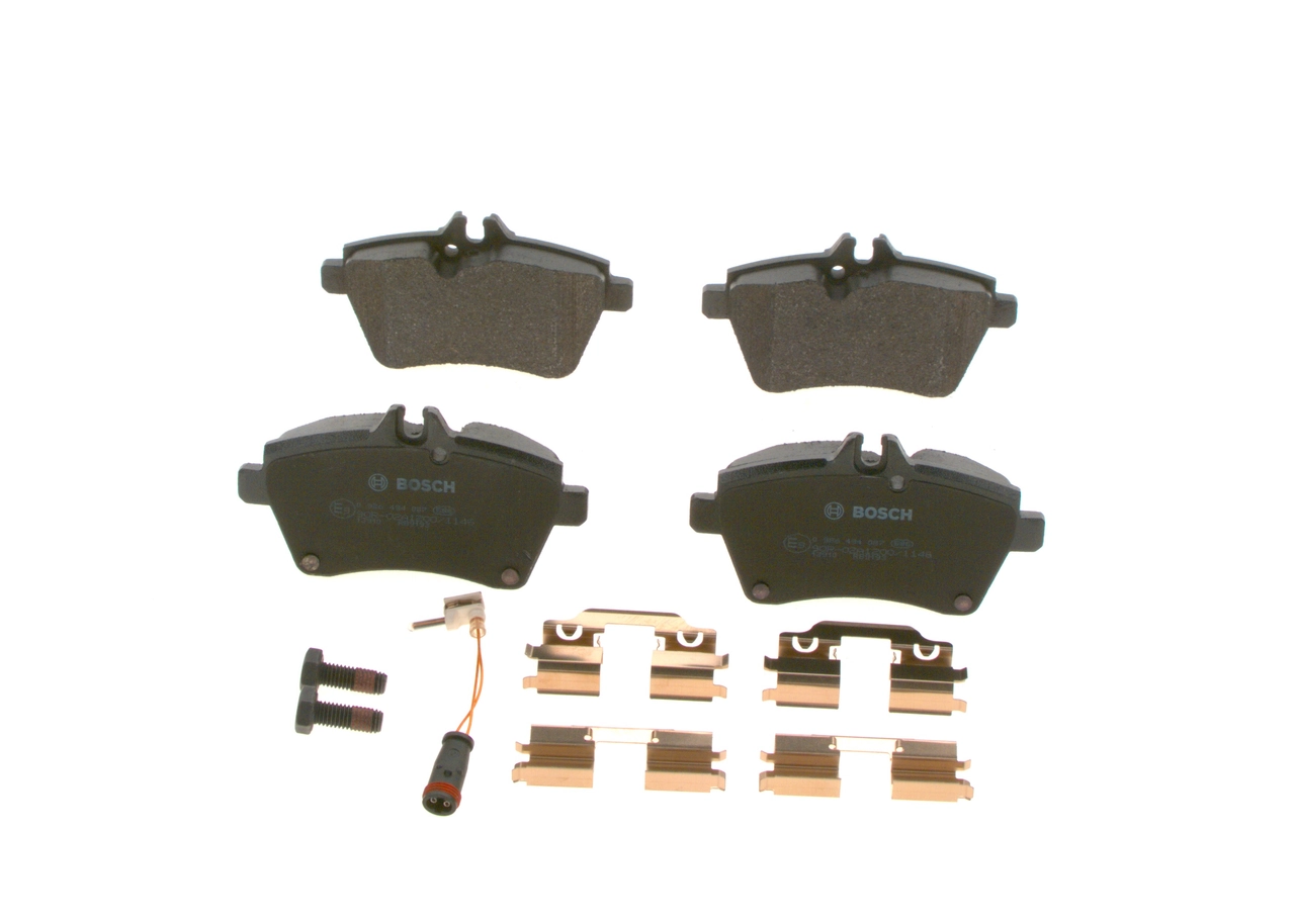 Гальмівні колодки Bosch 0986494087 ціна, від 34.98 USD