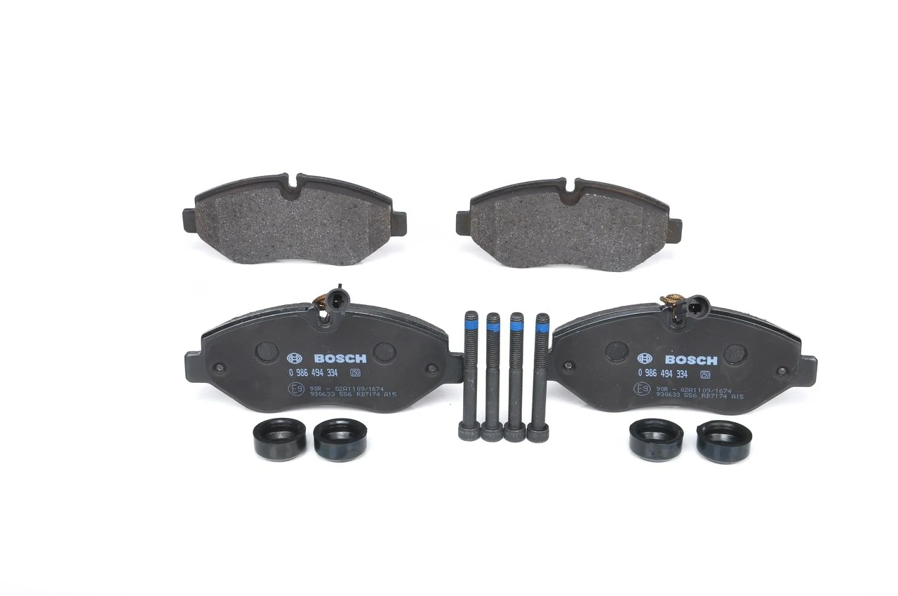 Передні тормозні колодки 0986494334 Bosch